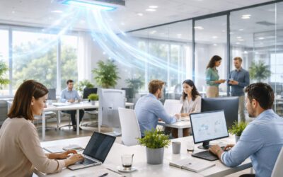 Luchtzuivering kantoor